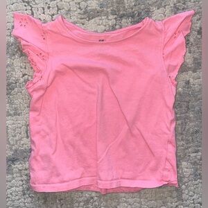 H&M short sleeve top size 3/4T